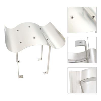VidaXL Schoorsteenkap roestvrij staal 60 x 60 x 38 cm