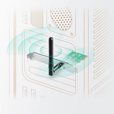 TP-LINK TL-WN781ND WiFi-steekkaart PCI-Express 150 MBit/s