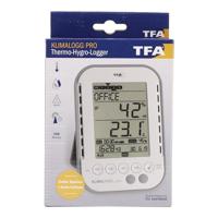 TFA Dostmann KlimaLogg Pro Luchtvochtigheidsmeter (hygrometer) 1 % Hrel 99 % Hrel Datalogger en radio-USB-interface, Dauwpunt/schimmel waarschuwingsweergave - thumbnail