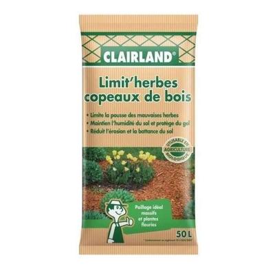CLAIRLAND Natuurlijke houtsnippers Limit'herbes - 50 L