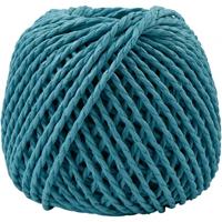 Creativ Company Papier garen, dikte 2,5-3 mm, turquoise, 150 gr, 40 m/ 1 bol - thumbnail