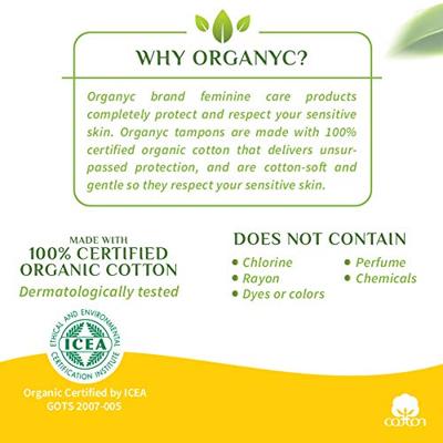 Organyc Tampon Compact Regular Bio Katoen 16 - thumbnail