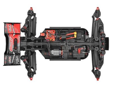 Team Corally Kagama XP 6S RTR - Rood