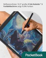 PocketBook PocketBook Color Note - Stormy Sea DACH eBook-reader 26.2 cm (10.3 inch) Zwart - thumbnail