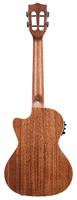 Kala KA-SMH-TG Gloss Solid Mahogany CE massieve elektrisch-akoestische tenor ukelele met koffer - thumbnail