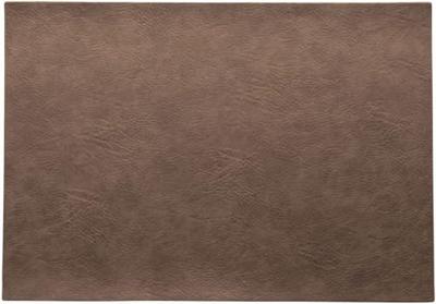 ASA Selection Placemat - Vegan Leather - Nougat - 46 x 33 cm