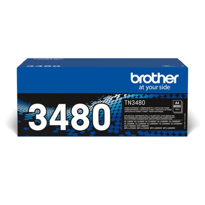 BROTHER TN3480 - Tonercartridge - Hoog rendement - Origineel - Zwart - thumbnail