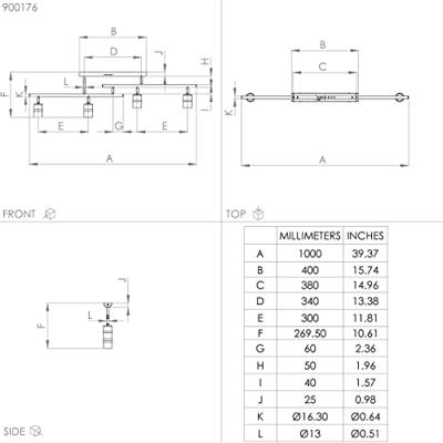 Eglo Chique plafondlampLurone - 900176
