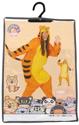 Tijger onesie verkleedpak - thumbnail