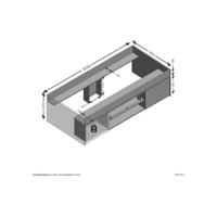 Bed Wilton - eikenkleur - 90x200 cm - thumbnail
