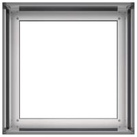 Plantenbak 40x40x30 cm gegalvaniseerd staal - thumbnail