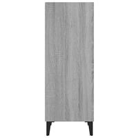Dressoir 34,5x32,5x90 cm bewerkt hout grijs sonoma eikenkleurig - thumbnail