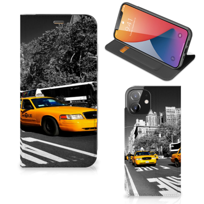 iPhone 12 | iPhone 12 Pro | Book Cover | New York Taxi