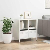 Dressoir 68x39x73,5 cm koudgewalst staal wit - thumbnail