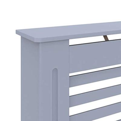 Radiatorombouw 112x19x81,5 cm MDF antraciet