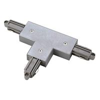SLV 1-faseT-Connector 1 aarde links grijs - 143072 - thumbnail