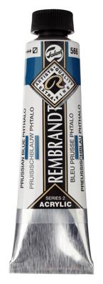 Rembrandt Acrylverf Tube 40 ml - Pruisischblauw (Phtalo) 566