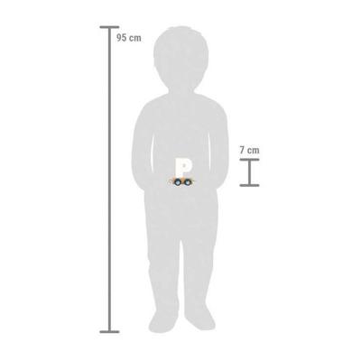 Small Foot - houten lettertrein polar - p
