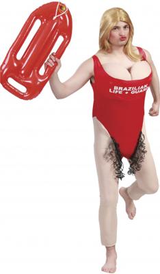 Baywatch Travestiet Kostuum