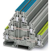 Phoenix Contact 3214291 Aardklem 3-etages 5.2 mm Schroeven Grijs 50 stuk(s) - thumbnail