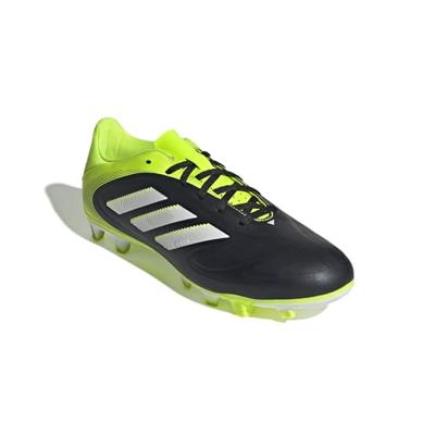 adidas Copa Pure III Club Gras / Kunstgras Voetbalschoenen (MG) Zwart Wit Neongeel