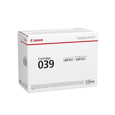 Tonercartridge Canon 039 zwart