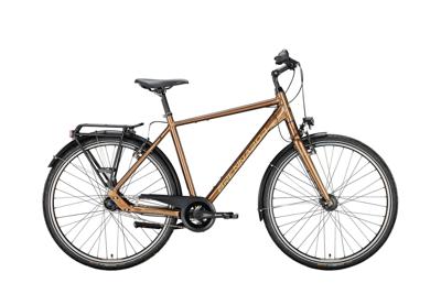BRENNABOR trekkingfiets "t-47" mod. 24 bike trekking t-47 28/55 he. 7sp.brown/beige