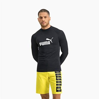 Puma Long Sleeve Rash Guard Heren Zwart-S