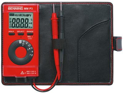 Benning Multimeter | 0,1 mV-600 V AC/DC | RMS | 1 stuk - 044084 - 044084 - thumbnail