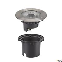 SLV ROCCI 200 1006104 Vloerinbouwlamp LED vast ingebouwd LED 16 W RVS - thumbnail