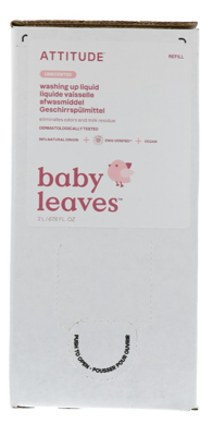 Attitude Washing Up Liquid Fragrance Free