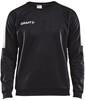 Craft 1906980 Progress R-Neck Sweater M - Black/White - XS Craft 1906980 Progress R-Neck Sweater M - Black/White - XS