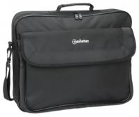 Manhattan Notebooktasche für bis 17,3, vollständig aufzuklappen,gepolstertert, Staufächer Laptoptas Geschikt voor max. (laptop): 43,9 cm (17,3) Zwart - thumbnail