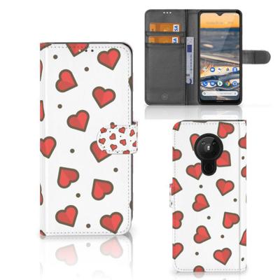 Nokia 5.3 | Telefoon Hoesje | Hearts