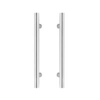 Intersteel Deurgrepen set 500x65mm T-vorm geborsteld RVS - thumbnail