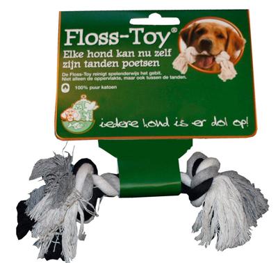 Boon Floss-toy zwart/wit mini