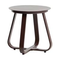 Kave Home Tamaris bijzettafel Ø48 cm Bruin - thumbnail