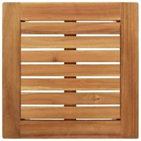 Ligstoel 3 pcs Bruin 200 x 60 x 88cm Massief acaciahout - thumbnail