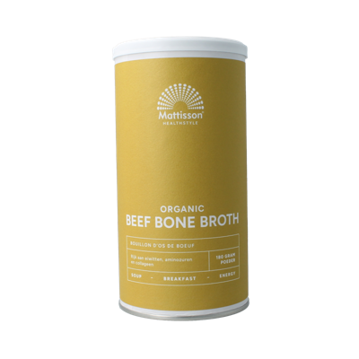 Mattisson HealthStyle Biologische Runder Botten Bouillon