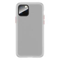 Voor iPhone 11 USAMS US-BH526 Walza serie Ultra-Thin schokbestendige PC + TPU beschermhoes (wit) - thumbnail