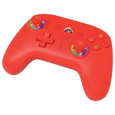 Draadloze controller - SUBSONIC - Switch 2 / Switch - Programmeerbare LED's - Trillingen - Gyroscoop - Rood - thumbnail