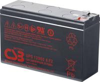 CSB Battery UPS 123606 high-rate Loodaccu 12 V 7 Ah Loodvlies (AGM) (b x h x d) 151 x 99 x 51 mm Kabelschoen 6.35 mm Onderhoudsvrij, Geringe zelfontlading - thumbnail