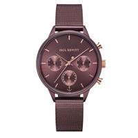 Paul Hewitt PH Everpulse Dark Mauve OP Mauve/Rose Mesh Strap Rose 36mm PH-E-DM-DM-53S - thumbnail