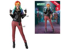 Kostuums voor Volwassenen Punky Maat XS/S - thumbnail