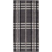 Cawö Cawö Noblesse Check Handdoek 50x100 anthrazit - thumbnail