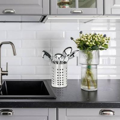 Keukenset rvs 6 delig