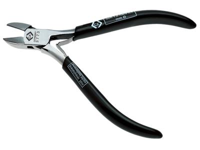 C.K T3773EF Elektronica en fijnmechanica Zijkniptang Zonder facet 115 mm