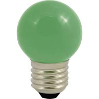 LightMe LM85252 LED-lamp Energielabel G (A - G) E27 Kogel 1 W Groen (Ø x l) 45 mm x 69 mm 1 stuk(s) - thumbnail