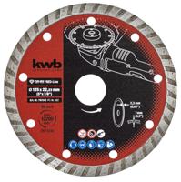 kwb 797540 Diamanten doorslijpschijf Diameter 125 mm Boordiameter 22 mm Marmer, Keramiek, Tegels 1 stuk(s) - thumbnail