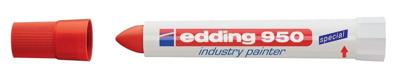 Viltstift edding 950 pasta rond 10mm rood Viltstift edding 950 pasta rond 10mm rood